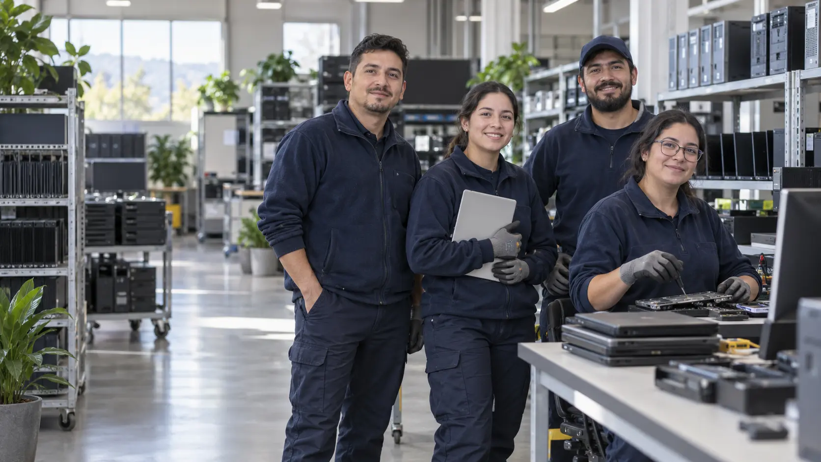 Imagen ilustrativa de un equipo técnico